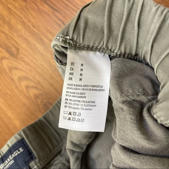 American Eagle Khaki Joggers - Picture 2 of 3